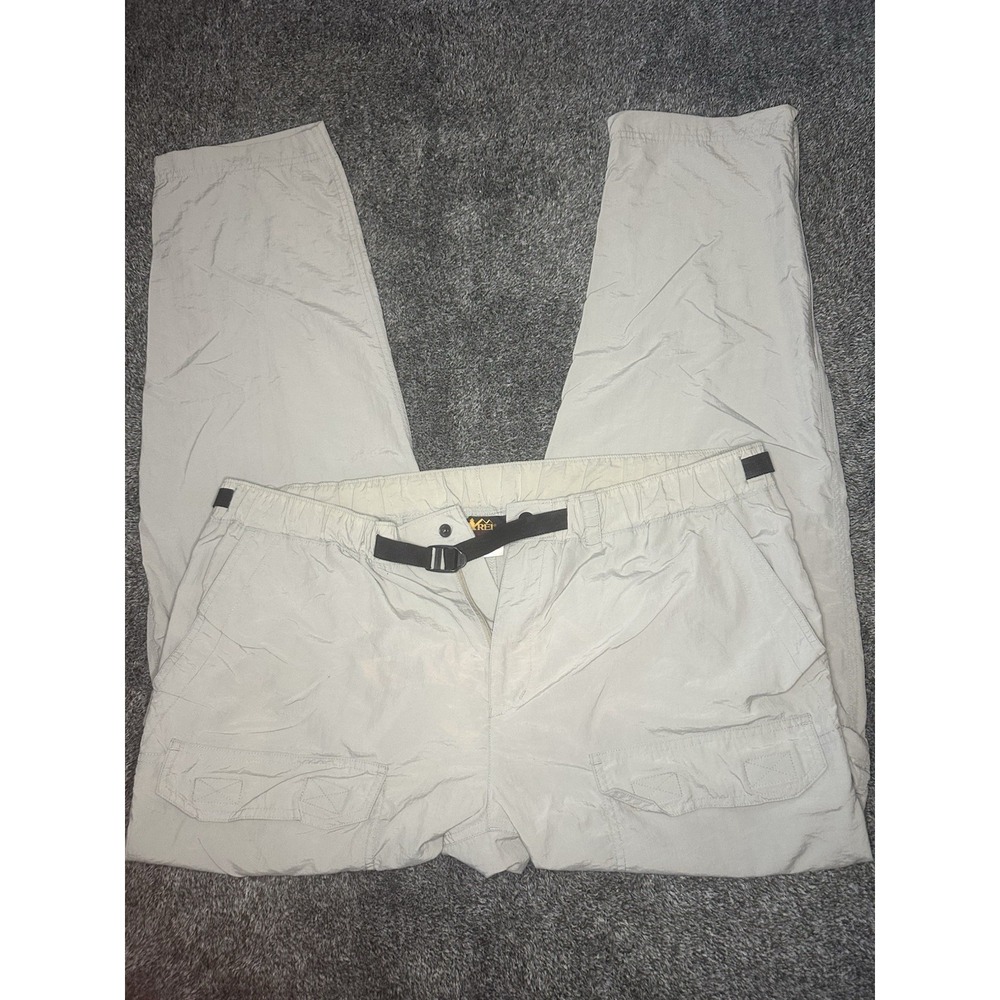 Vintage Y2K REI Convertible Cargo Pants Men L Nylon Zip Off Hiking Gorpcore